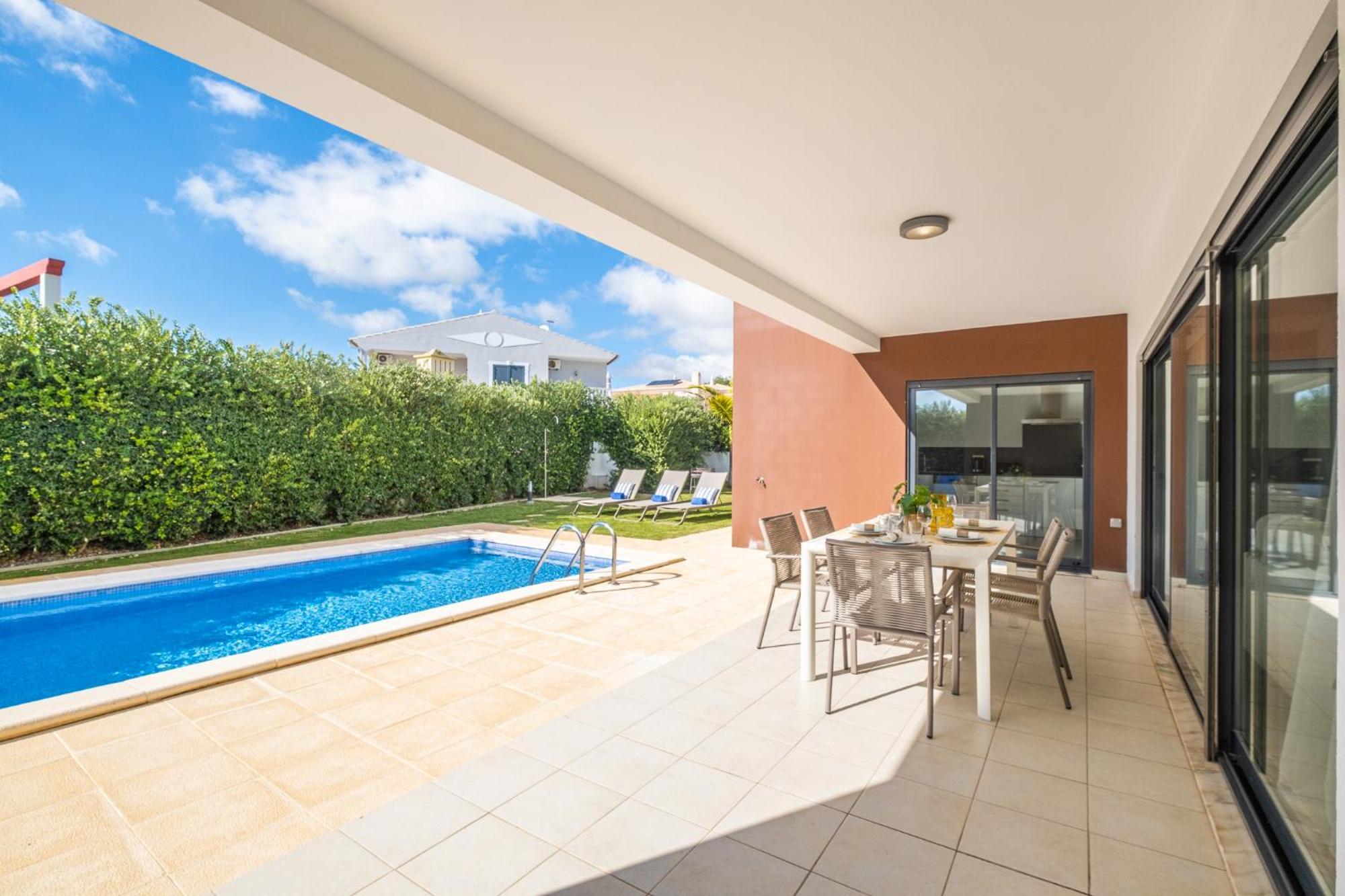 Villas Novochoro - Large Garden- Heatable Pool By DreamvillasΑλμπουφέιρα Εξωτερικό φωτογραφία
