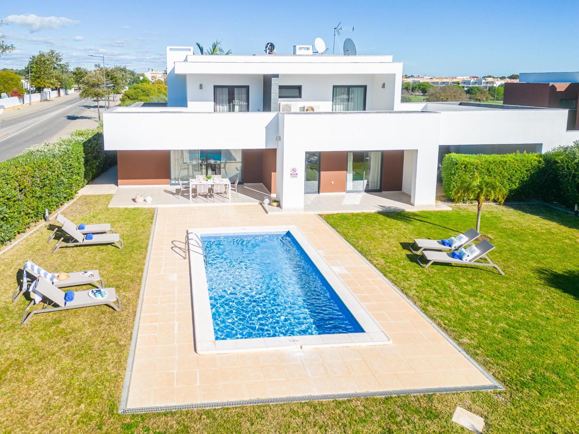 Villas Novochoro - Large Garden- Heatable Pool By DreamvillasΑλμπουφέιρα Εξωτερικό φωτογραφία