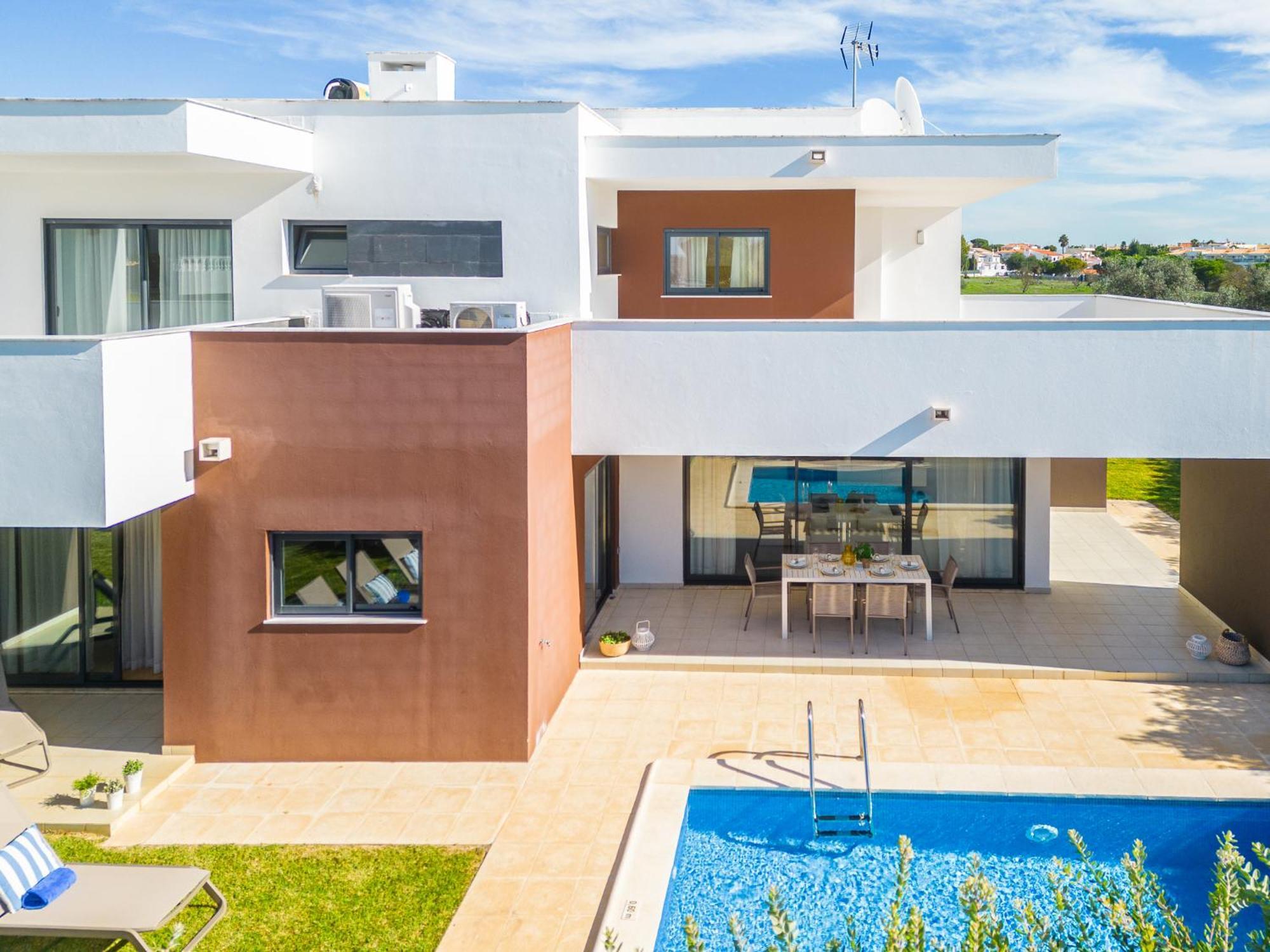 Villas Novochoro - Large Garden- Heatable Pool By DreamvillasΑλμπουφέιρα Εξωτερικό φωτογραφία