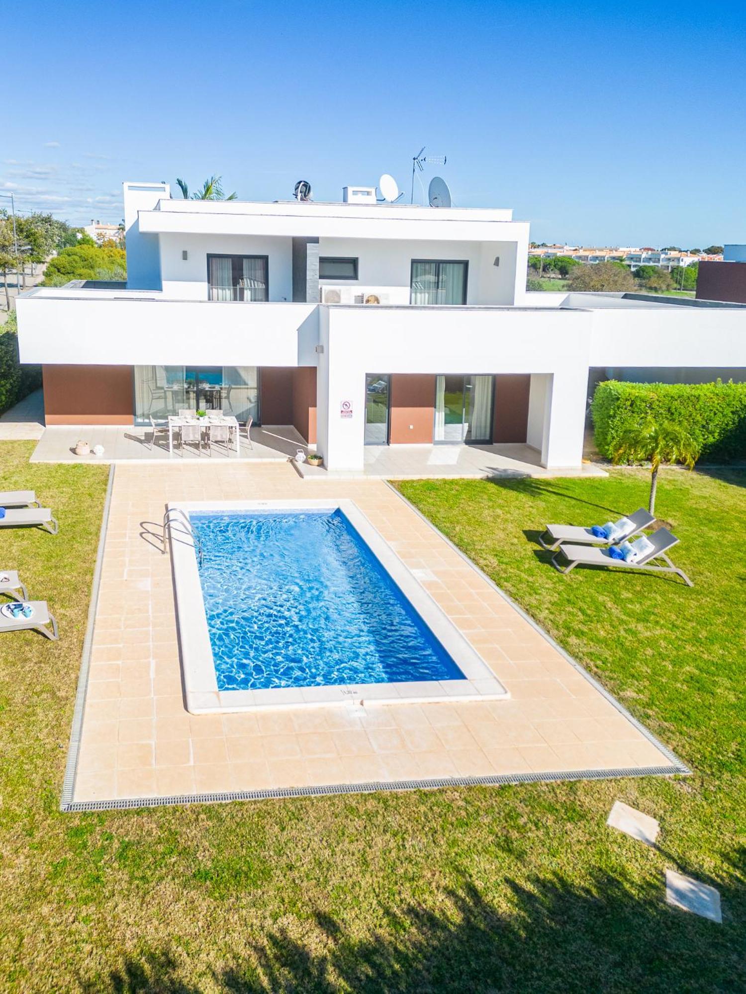 Villas Novochoro - Large Garden- Heatable Pool By DreamvillasΑλμπουφέιρα Εξωτερικό φωτογραφία